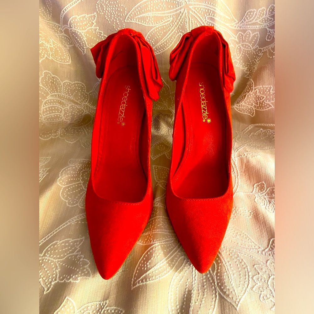Red red Stiletto heels